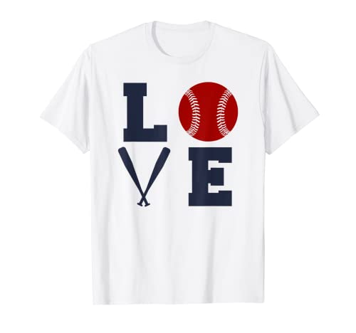 Béisbol Softbol AMOR Equipo Jugador Entrenador Padre Camiseta