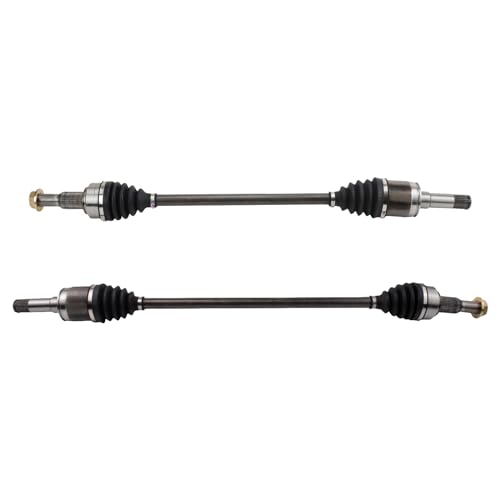 Image of TRQ Rear Driver and Passenger Side CV Axle Assembly Set 2 Piece
