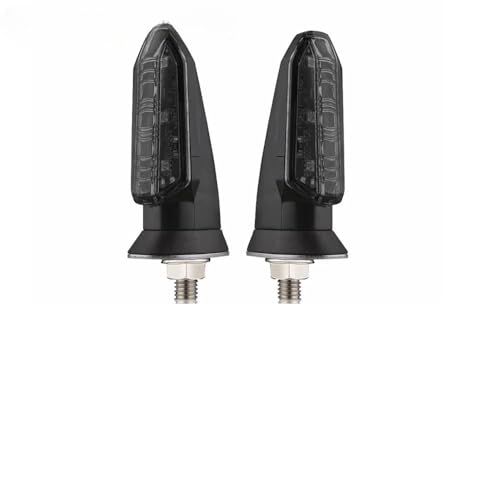 Clignotants de moto 12V ambre avec boulon de fixation 8mm pour un remplacement standard