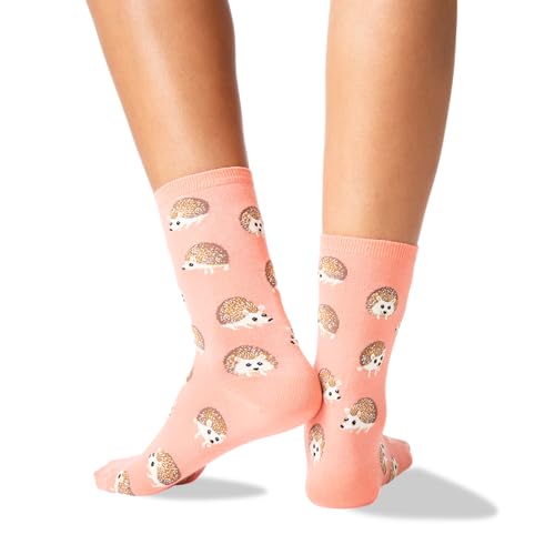 Image of Hot Sox Women's Novelty Geometric Pattern Crew