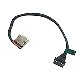 Connecteur de port d'alimentation CC avec câble compatible avec HP Shadow Elf 5 Air OMEN 15-DH 15-DH0015NR 15-DH001NR 15-DH002NR 15-DH1010CA 15-DH1019NR 15-DH1020CA 15-DH1020NR (17-17-1020N) cm)