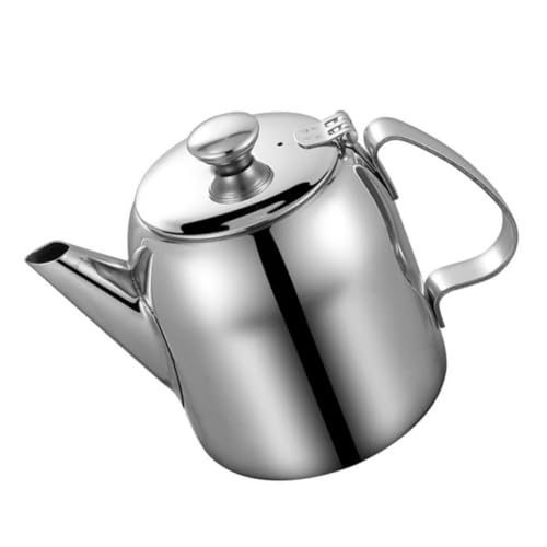 CONGARTENO Bollitore Teiera Acciaio Inossidabile con Filtro Multifunzione per Cucina Induzione e Ristoranti Brocca per Acqua e Infusore Tè Uso Domestico e Professionale
