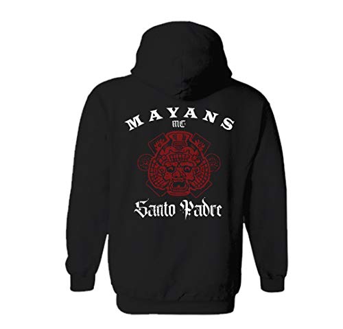 Mayans M.C. Cross Fleece Hooded Sweatshirt2