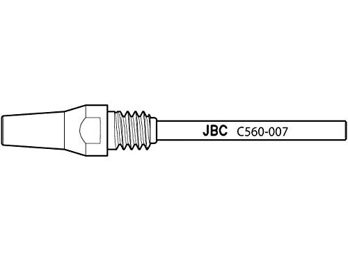 C560-007 Düse: Entlötkolben 4,8x2,4mm Eigenschaften: longlife JBC TOOLS