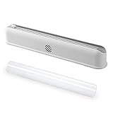 RHCPATXEO Suction Cup Type Cling Film Cutter Wall-Mounted Cling Film Distribution Box Adjustable and...