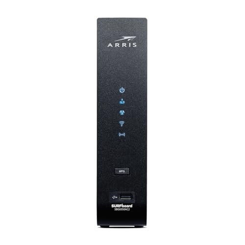 Image of ARRIS Surfboard SBG6950AC2 DOCSIS 3.0 Cable Modem & AC1900 Wi-Fi Router , Approved for Comcast Xfinity, Cox, Charter Spectrum & more , Four 1 Gbps Ports , 400 Mbps Max Internet Speeds