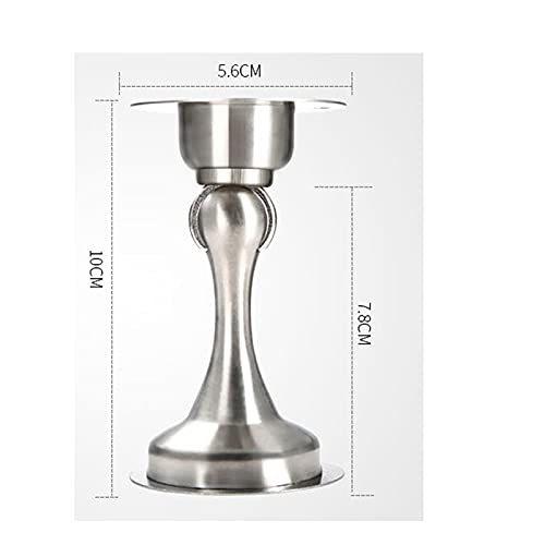 Herrajes for puerta de bronce verde con soportes ocultos y base de acero inoxidable premium 3