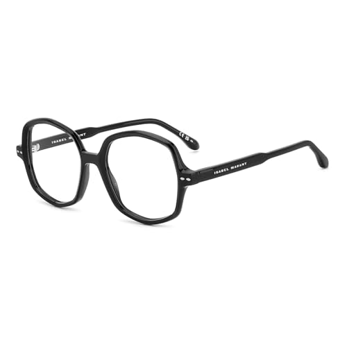 Gafas de ver Isabel Marant IM 0147 acetato negro de alta gama con varillas de 145mm