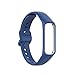 Gheper Bands Compatible with Samsung Galaxy Fit E SM-R375 Smartwatch Soft Silicone Replacement Watchbands Fitness Sport Straps for Women Men, 3PCS