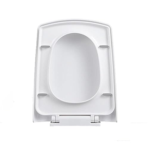 Siège de toilette carré 06D rigide blanc finition haut de gamme