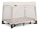 UPPAbaby Remi Playard | Deluxe 3-in-1 Portable Playard, Bedside Bassinet + Travel Crib| Mesh Bassinet, Mattress, Organic Cotton Mattress Cover + Storage Bag Included | Charlie (Sand Mélange)
