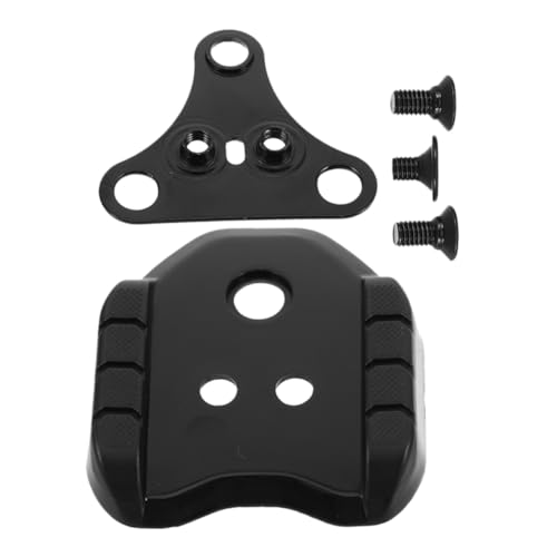 POPETPOP 1Set Cycling Shoes Cleats Adapters Durable Road Bike Pedal Converter for Quick Clipless to Flat Transition Easy Installation Compatibility for Enhanced Performance