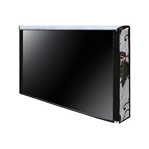 Image of DREAM CARE Double Use - Transparent & Printed Flap - 32 Inches LED TV Cover, Waterproof LED TV Cover for (LG, Samsung, Vu, Mi, Realme, TCL, Croma), SA21