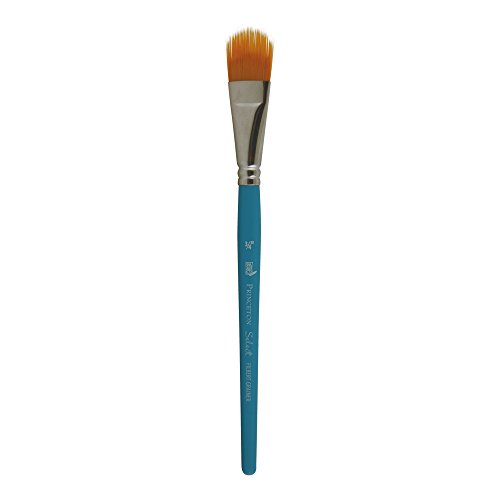 Princeton 10011512 3750FG-075 Select Artiste Paintbrush, Synthetic, Filbert Grainer Size 3/4", Multicolor