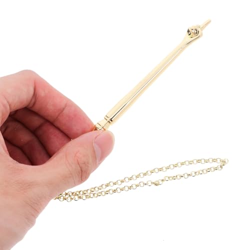 Holibanna 2Pcs Metal Torá Ponteiro Com Chain Bíblia Ponteiro Bíblia Ferramenta De Leitura Para Adult