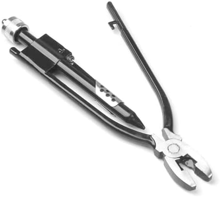 6" & 9" Aircraft Safety Wire Twister Pliers Tool Set - Locking Twisting Tool For Auto & Mechanics