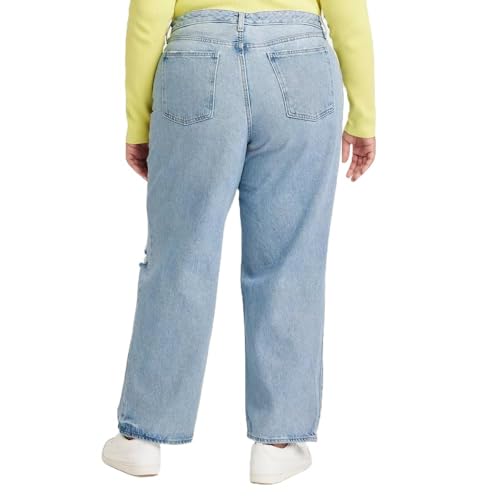 Universal Thread Women's Mid-Rise 90's Baggy Jeans -3