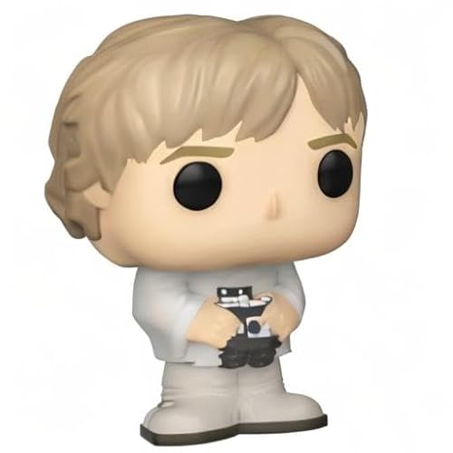 Funko Bitty Pop! Star Wars - Luke Skywalker™, Obi-Wan Kenobi™, Jawa™ et Une Mini-Figurine Mystère en Surprise - 2.2 Cm Collectionnable - Étagère Empilable Incluse - Idée de Cadeau