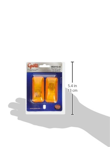 Grote 46413-5 Yellow 3" Clearance Marker Light (Pair Pack) #TOP2