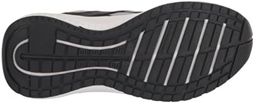 Reebok Boy's Durable XT Running Shoe, Black/Silver Metallic/White, 3.5 Little Kid | Image 3