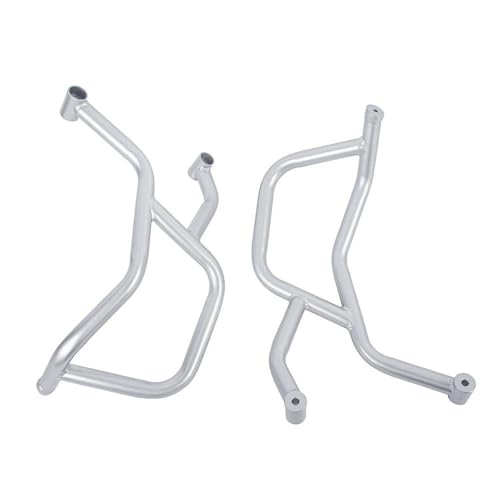 Protection moteur CFMOTO 800 MT argentée : pare-chocs haut de gamme et finition sur mesure