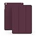 KHOMO iPad Air 1 Case - DUAL Purple Super Slim Cover with Rubberized back and Smart Feature (Built-in magnet for sleep/wake feature) For Apple iPad Air 1st Gen. Tablet