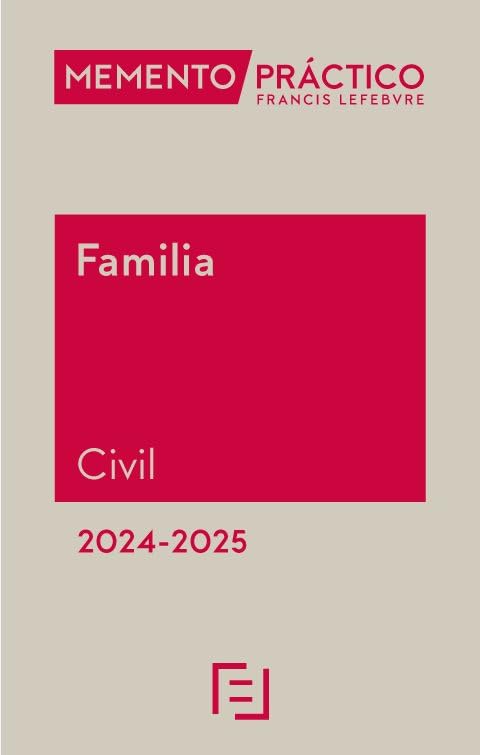 Memento Familia (Civil) 2024-2025 (MANUALES)