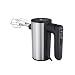 WMF Kult X Handmixer – Handrührgerät aus Edelstahl Cromargan mit 5 Geschwindigkeitsstufen und Turbofunktion, leistungsstark, Küchenmixer zum Rühren, Kneten und Aufschlagen, ergonomisch, leise, schwarz