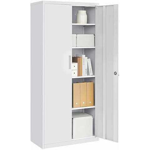 SONGMICS Multi-Purpose 5-Tier Steel Cupboard Cover