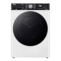 LG RH90V9LVEN Asciugatrice Smart a Carica Frontale 9kg, Serie V9, Classe C, Condensazione con Pompa di calore DUAL Inverter, Eco Hybrid, Condensatore autopulente, Allergy Care, Wi-Fi, Bianca
