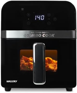 Fritadeira Elétrica Mallory Turbocook 6L - Painel Touch, Visor em...