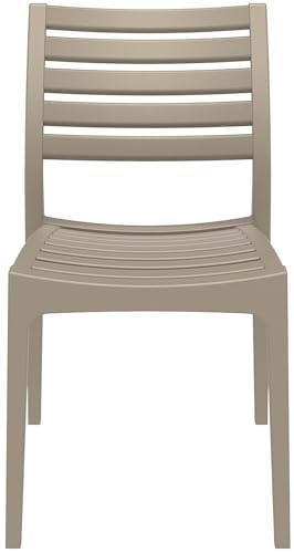 Monoblock-Stuhl Clp Gartenstuhl Ares Pflegeleichter Stapelstuhl aus Kunststoff