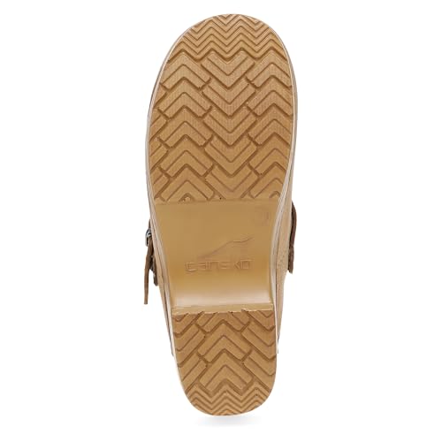 Image of Dansko Ingrid Sling Back Mule Clog for Women - Anti-Fatigue Rocker Bottom Promotes Forward Foot Motion - Premium Leather Uppers for Long-Lasting Wear