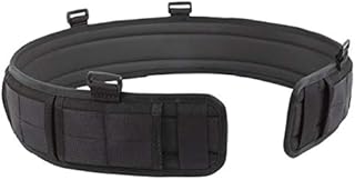 Elite Survival Systems 3037-B-SM Sidewinder-Slim Battle Belt, Black, Small, One Size