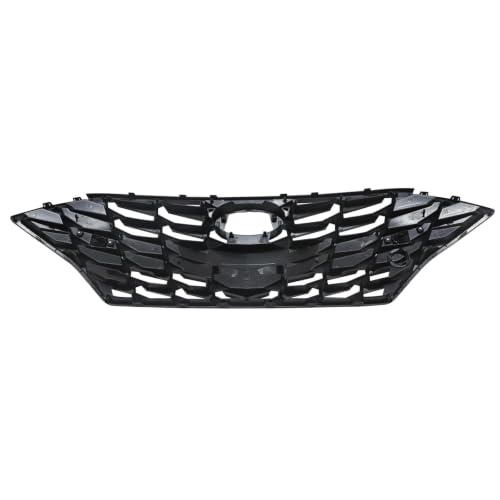 SecosAutoparts Upper Grille Front w/Sensor Hole Honeycomb Compatible with Hyundai Sonata 2020 2021 2022 2023 Replace# 86350-L0700, 86351-L0400 by SecosAutoparts - Used condition - Image 6