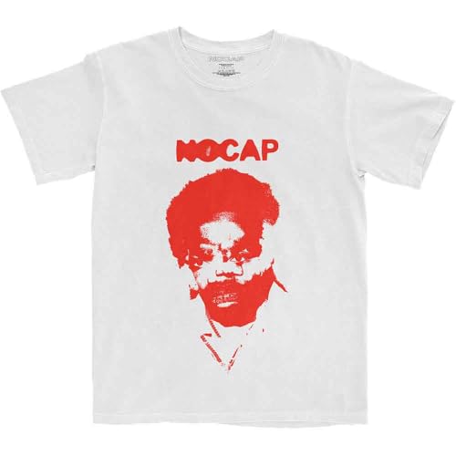 T-Shirt Nocap Face Mash Hommes Unisexe coton col rond manches courtes