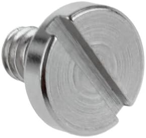 Neewer Stainless Steel 1/4" Mounting Screw (without Ring) 0.39"/10mm Shaft for Camera Tripod Monopod or Quick Release (QR) Plate -5 Pack