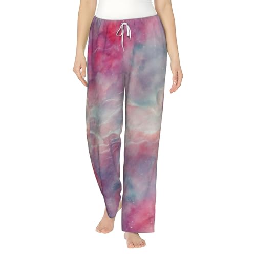 Pantalon de pyjama en polaire femme doux anti-froid pantalon flanelle confortable