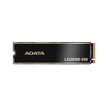 ADATA SSD de 1 TB Legend 900 PCIe Gen4x4 NVMe M.2 SSD interno para jogos até 7.000 MB/s compatível com PS5 (SLEG-900-1TCS)