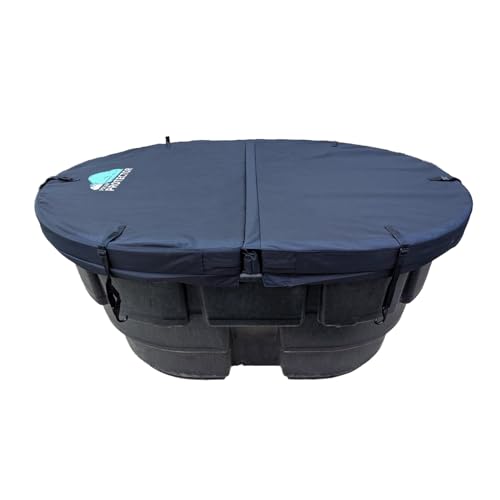 150 Gallon Oval Stock Tank Hard Insulated Hot Tub Cover Ice Water Therapy Ice Bath Cold Water150 Gallon Oval Stock Waterproof Rip Proof Tough Keeps Tanks Clean
