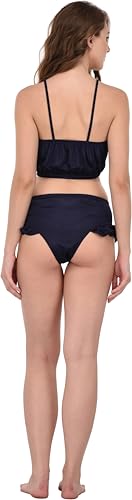Image of Solid Satin 5 Piece Nightwear /Nighty Set | Attractive & Stylish | (1 Robe,1 Top & Shorts, 1 Bra and Panty Set) for Women