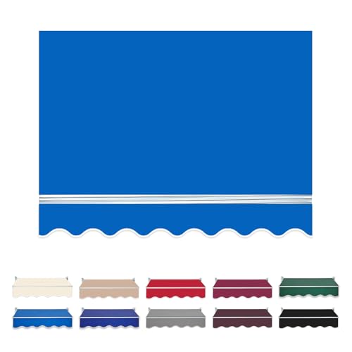 Lona de recambio para toldo exterior de 6x4m azul ideal para solucionar la falta de sombra 2