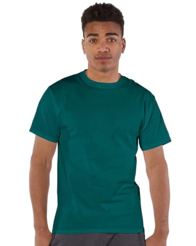T-shirt Champion homme vert émeraude taille XL pour un confort quotidien