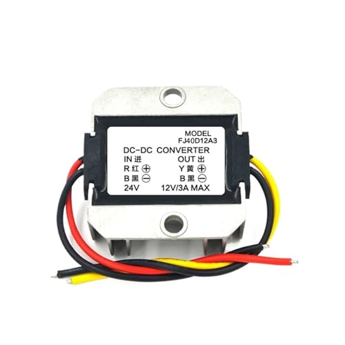 Régulateur de tension 24V à 12V 5A abaisseur convertisseur de puissance CC pour électronique auto