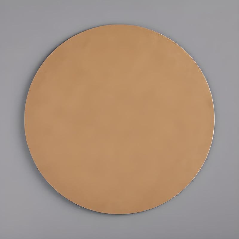 OCS Parts 50-Count 10" Round White Cake Boards | Heavy Duty Grease Resistant Food Grade Disposable Cardboard Cake Circle for Home Baking, Bakeries and Restaurants