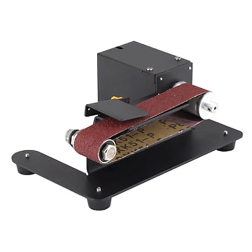 Mini Lijadora De Banda 250 W, Amoladora Banco Eléctrica, Pulidora Pequeña Con Control Ajustable 7 Velocidades Alta Eficiencia(Type 2)