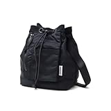 [ブリーフィング] ユニセックス ドローストリングショルダー S DRAWSTRING SHOULDER S BLACK ショルダーバッグ