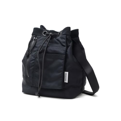 [ブリーフィング] ユニセックス ドローストリングショルダー S DRAWSTRING SHOULDER S BLACK ショルダーバッグ