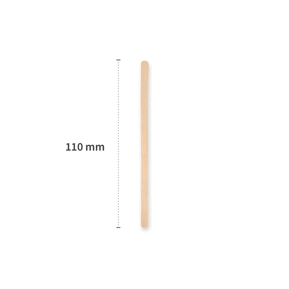 FRANZ MENSCH 10000 Stück NATUREStar Bio Rührstäbchen | Holz FSC® 100%, wachsbeschichtet, Box, nature, L: 15.5cm, Rührstäbchen, Kaffeerührer, Umrührstäbchen