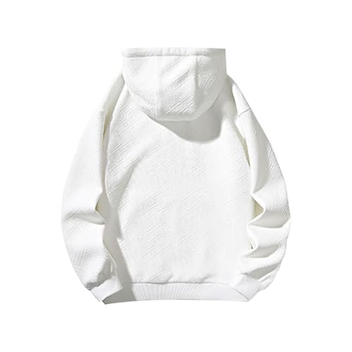 Hoodie for Man Drawstring Quarter Zip Up Pullover Sweatshirts Drop Shoulder Casual Fall Winter Pullover with Pocket2